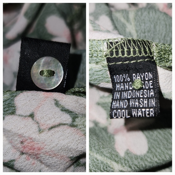 New Fighting Eel Ava Sky Jumper Kiwi Matcha Sakura Green Cherry Blossom M Romper - Picture 12 of 16